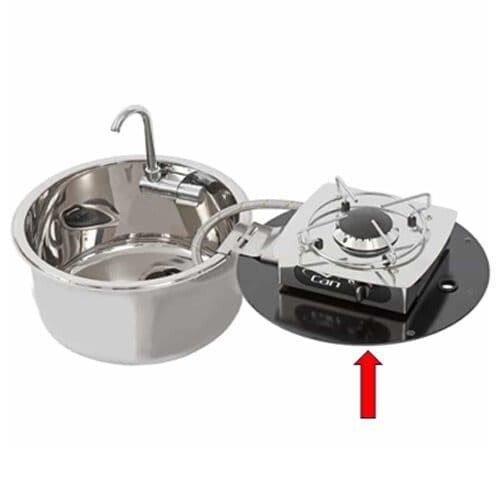 Replacement glass lid for can - glass,