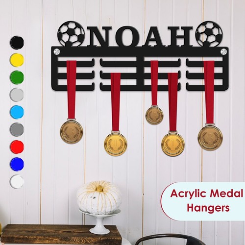 Personalised football medal - personalised,