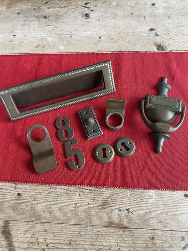 Brass front door - brass,