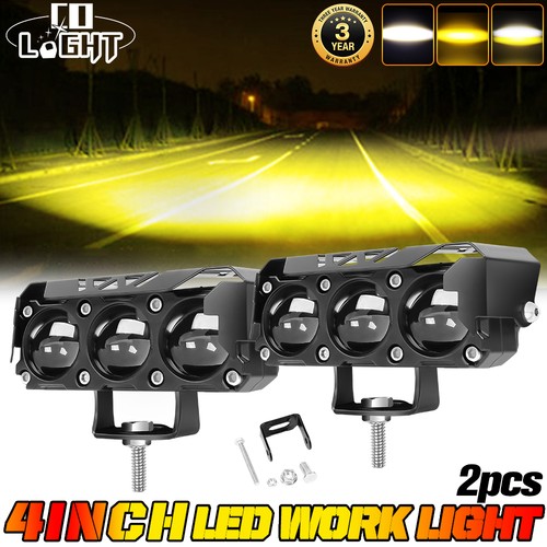 Led work light - 2x, 4''