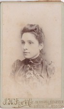 CDV PHOTO. PORTRAIT OF LADY
