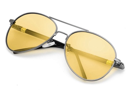 Aviator night driving glasses - aviator,