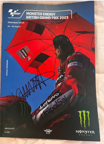 Valentino rossi hand signed - valentino,