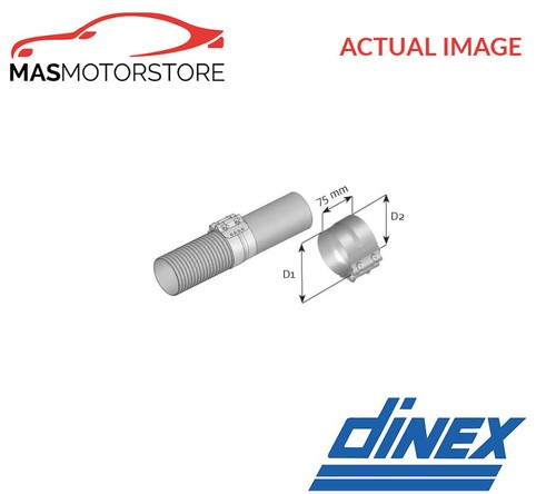 Exhaust system clip clamp - system,