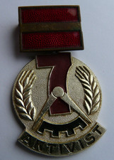 East German Medal, Award - AKTIVIST  (544)
