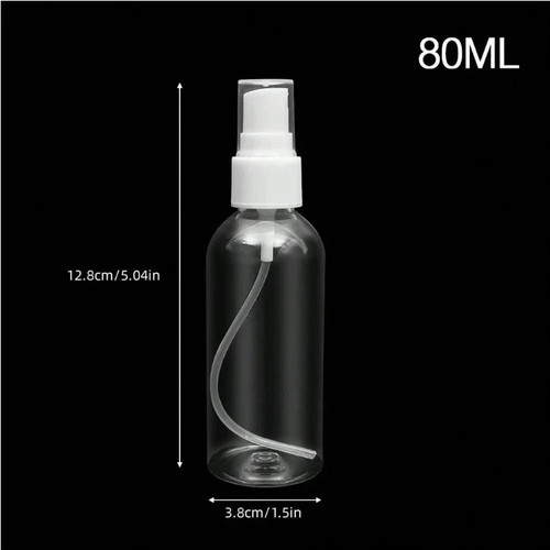 80ml plastic transparent - 20/50/80ml,