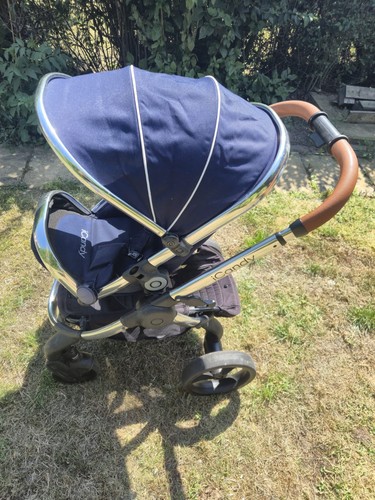 Icandy pram navy - icandy, with