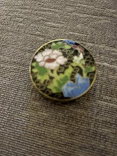 Cloisonné Enamel Pill Box