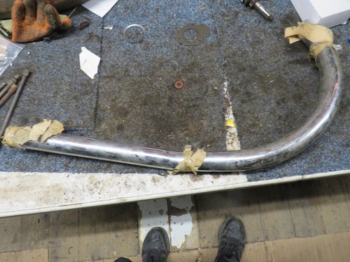 Vincent comet exhaust - comet,