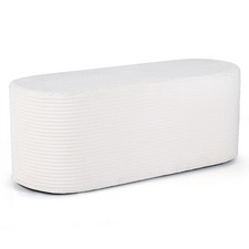 Modern End of Bed Stool Oval