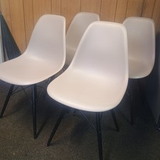 Eames plastic utility chairs - plastic,