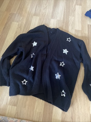 Black ladies cardigan - tu, with