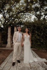 Rosa Clara/ Adriana Atlier Wedding Dress, 'Helga', size UK 8/ EU36 RRP £1,600