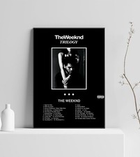 The Weeknd Trilogy Album Premium Music Poster | Artwork Tracklist
