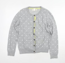 H&M Girls Grey Polka Dot