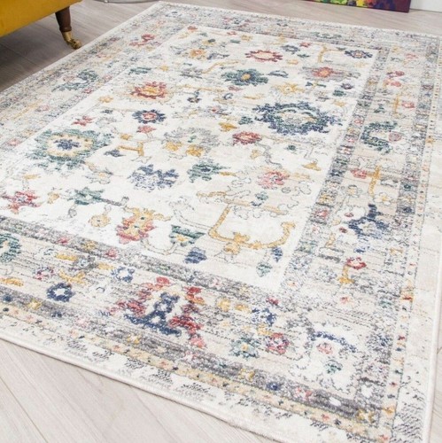 Bright vintage style rugs - bright,