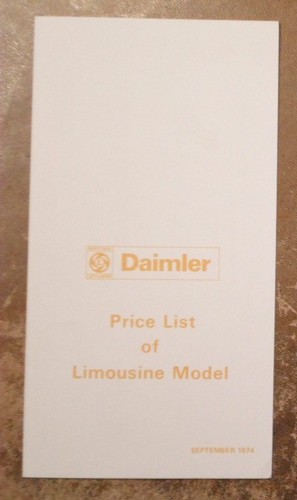 Daimler ds420 limousine orig - daimler,