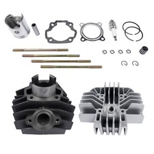 Rebuild Head Bore Barrel Cylinder Piston Rings Kit Fits Yamaha PW 80 1983-2002