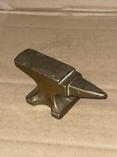 Antique heavy Solid brass 4 Inch jewellers mini anvil