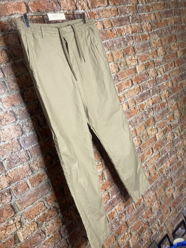 Uniqlo canvas trousers beige - uniqlo,