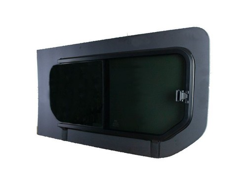 Front sliding window glass - front,