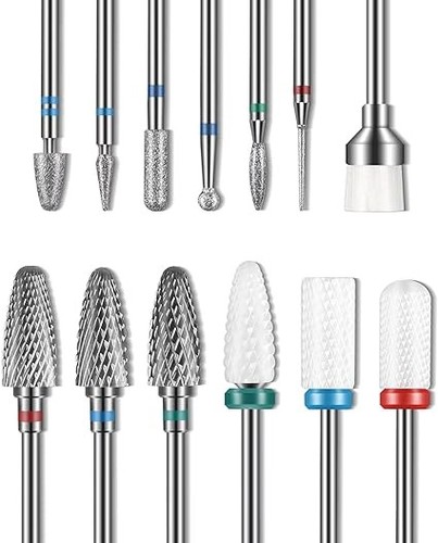 13pc nail drill bits set - drill,