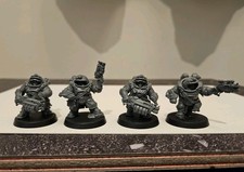 Warhammer 40k Necromunda Ironhead Squat Prospectors Miniatures x4