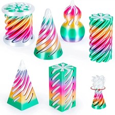 6 Pack Spiral Cone Fidget Toys