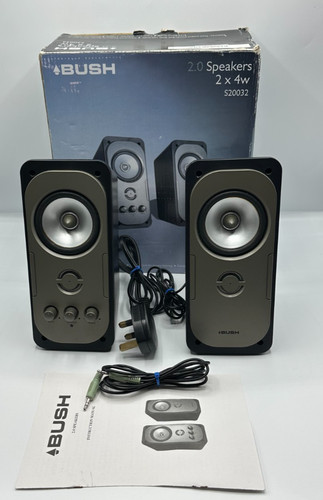 Boxed bush speakers 2x - bush, 4w