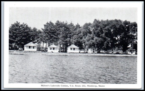 Postcard milton lakeside - milton's,
