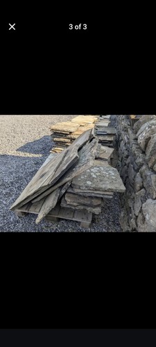 Reclaimed yorkshire stone roof - reclaimed,