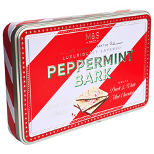 M&S Swiss Chocolate Peppermint Bark 250g, Dark, White and Mint Chocolate Candy