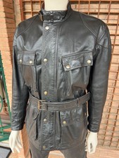 Belstaff leather jacket - belstaff,