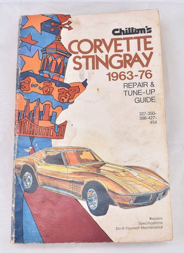 Chilton corvette stingray - chilton's,