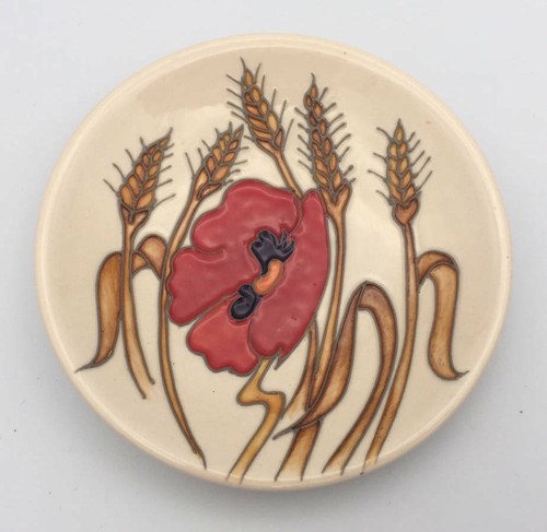 Superb moorcroft coaster - coaster,