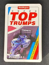 Formula 1 Vintage Top Trumps Pick Your Own Trump F1 Racing Trading Card 1990s