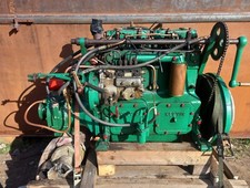 Kelvin P4R Vintage Marine Engine in good running condition, gearbox needs work