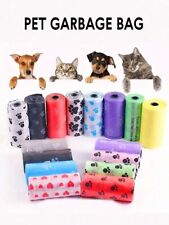 20 Rolls 300 Bags Biodegradable Pocket Size Puppy Poo Waste Strong Doggy Poop UK