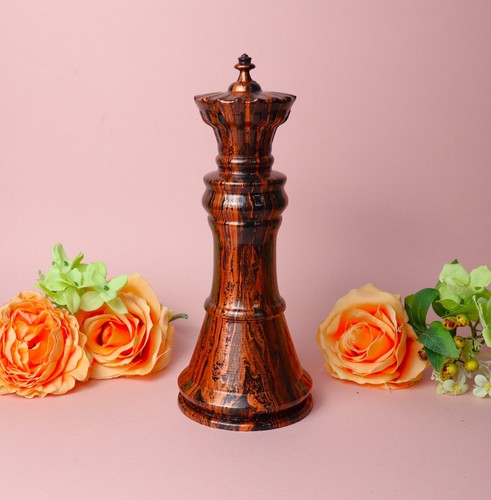 Large chess king piece - large, with