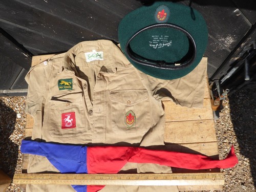 Vintage 1960s scout shirt with - 1960s,