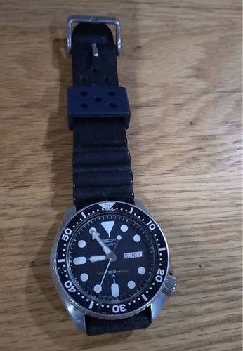 Seiko skx007 black - black, diver