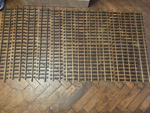 Lgb brass straight track 24 - brass, 24"