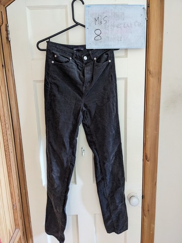 Grey cord trousers in - m&s,