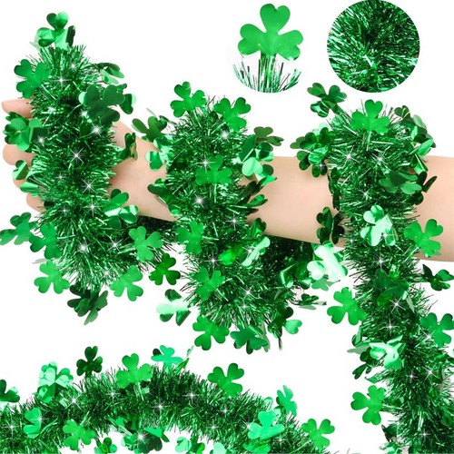 Shamrock garland 200cm - garland,