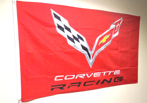 Corvette racing flags - c7,