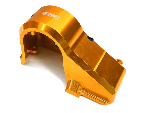 Machined orange spur - machined, &