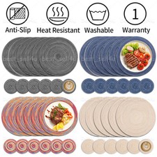 Round 6 Placemats & 6 Coasters