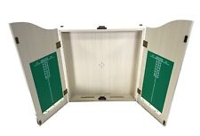 Gorilla Darts MDF Light Oak Dartboard Cabinet Heavy Duty Dart Board Cabinet