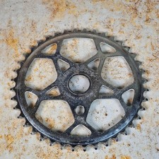 Mongoose Sugino Snowflake Old School BMX Sprocket 40T Chrome Used Survivor