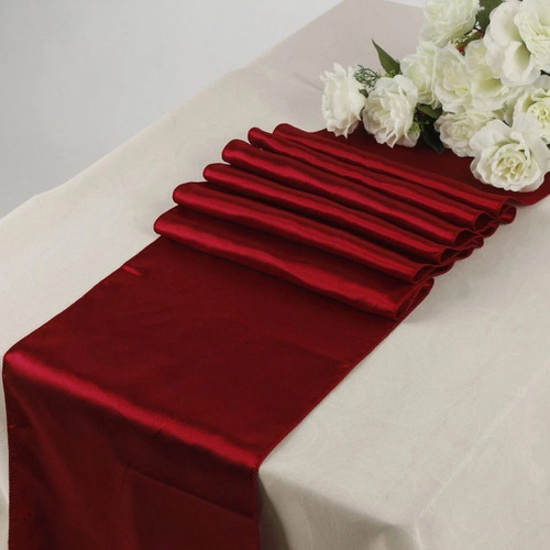 Job lot satin table - lot,